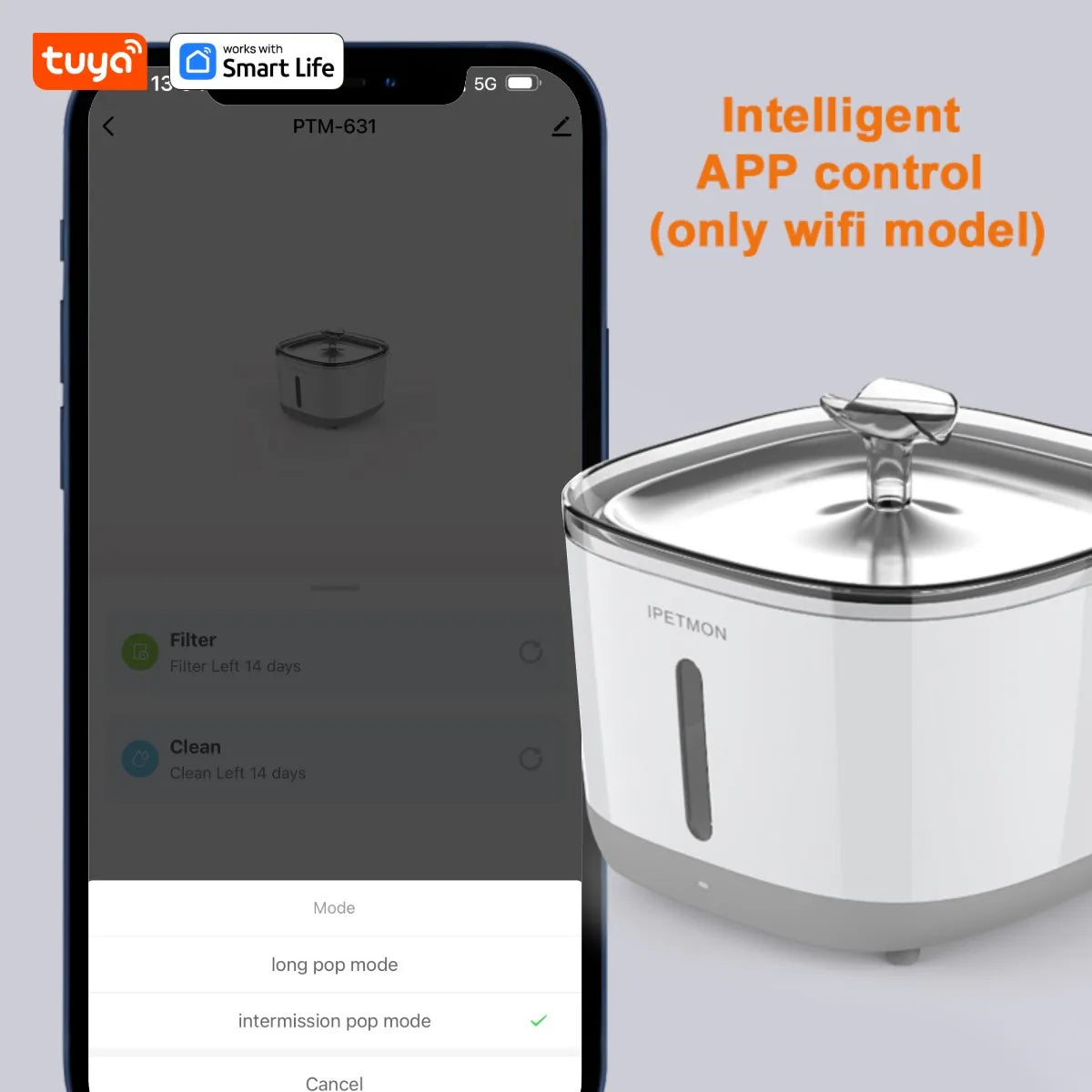 Smart App Cat Fountain