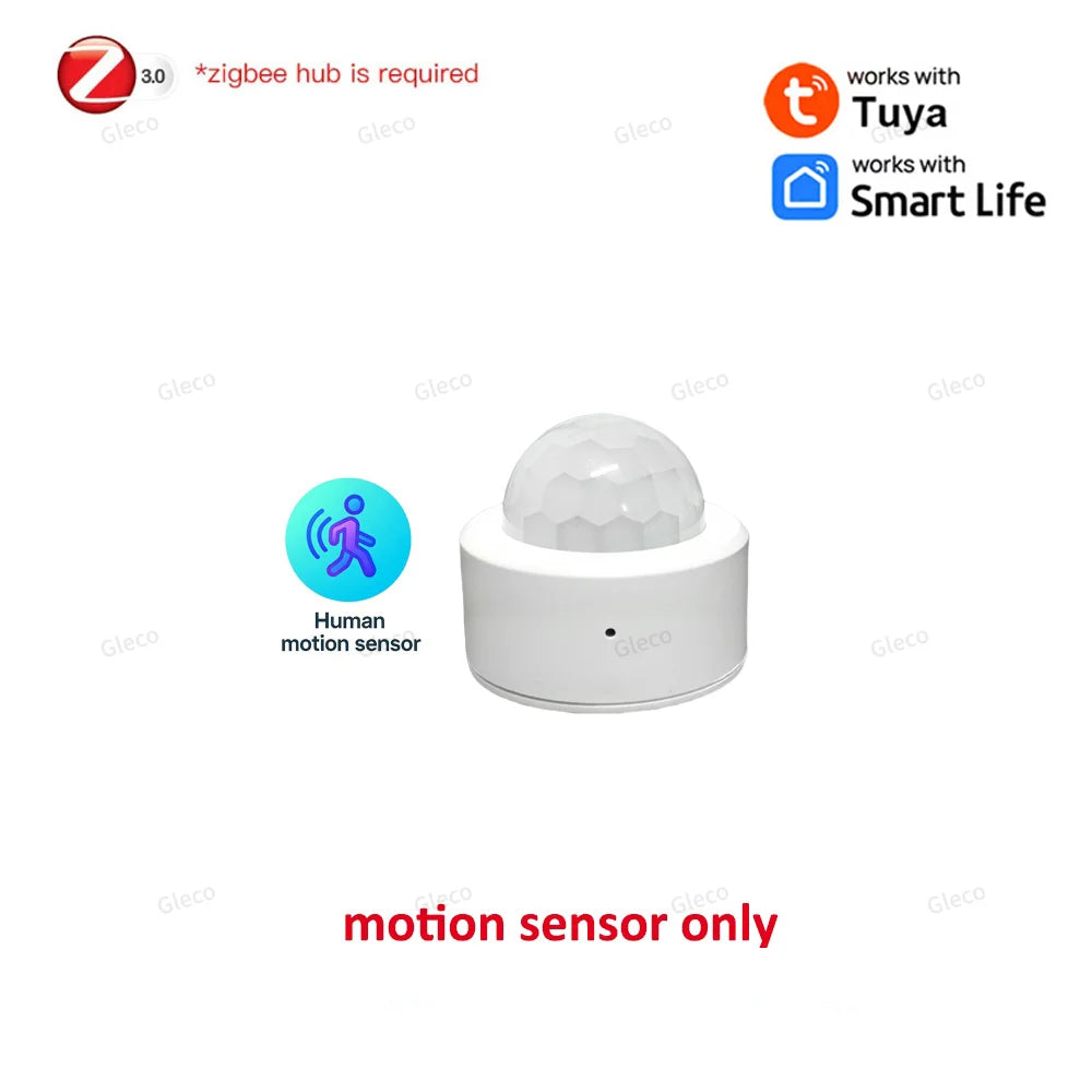 Zigbee 24G MMWave Human Presence Sensor Microwave Radar Occupancy Motion Detector Smart Home Works with Zigbee2MQTT TUYA APP