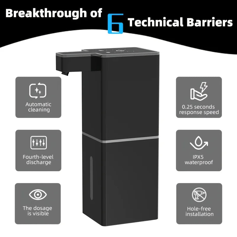 Wall Mounted Intelligent Induction Touchless Automatic Sensor Soap Dispenser Hand Cleaning Washing Machine for Kitchen Bathroom