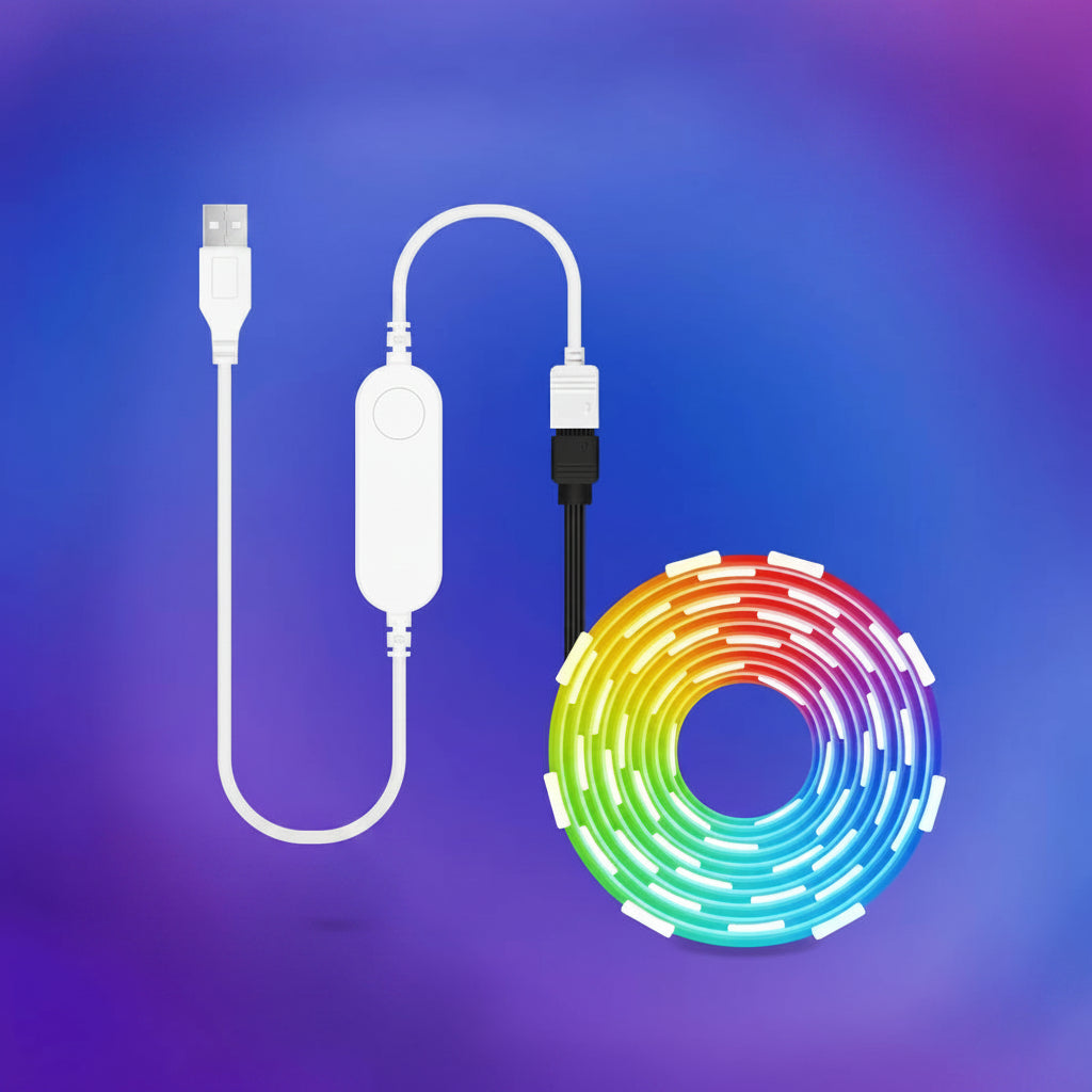 Smart LED Strip Lights RGB 5050 Tuya WiFi Zigbee Phone Control USB LED Flexible Ribbon Tape for TV Backlight Room Home Party