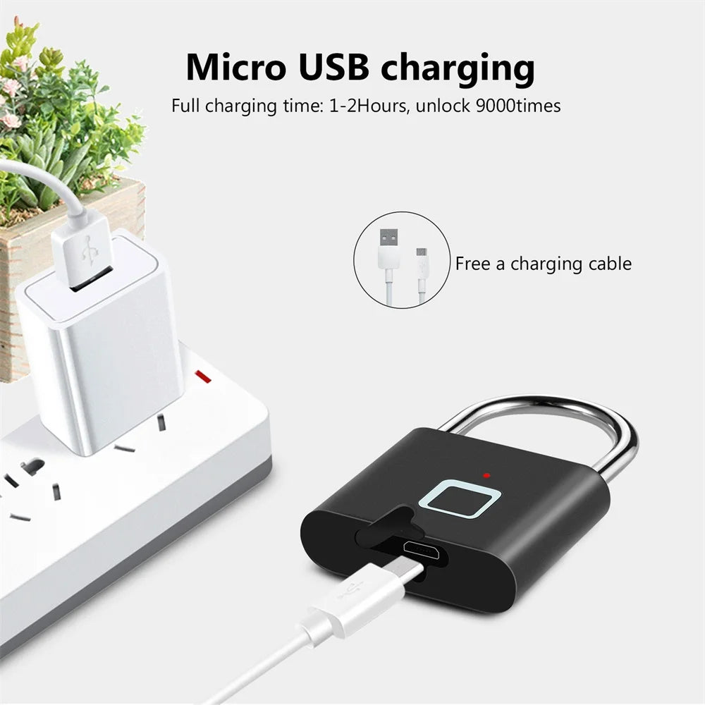 KERUI Waterproof Fingerprint Smart Padlock