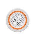 Coolcam Tuya Zigbee Smart Siren Alarm For Home Security with Strobe Alerts Support USB Cable Power UP Works With TUYA Smart Hub