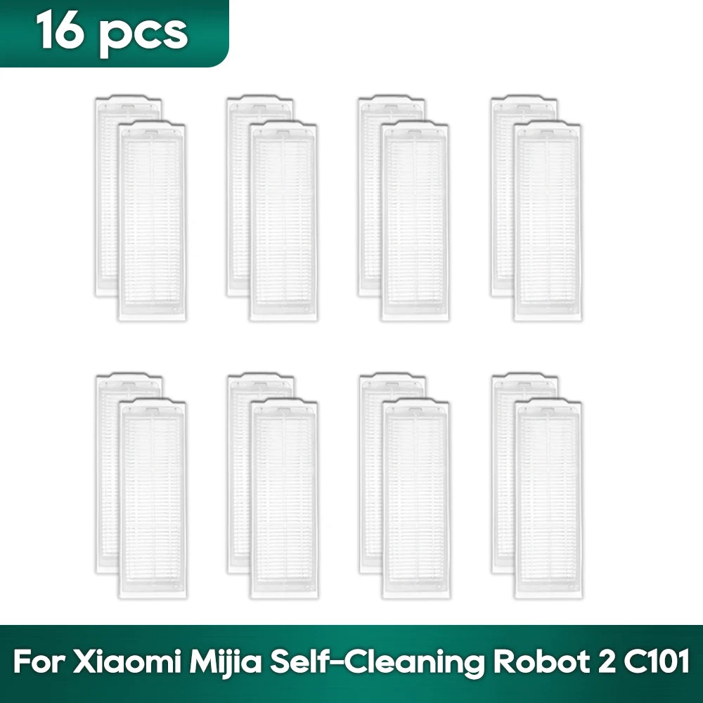 Fit For Xiaomi Mijia Self-Cleaning Robot 2/ C101 Xiaomi X20 replacement sweeper Mop Hepa Filter Side Brush Accessories