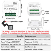 WiFi Bidirectional Energy Meter