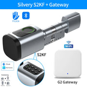 Tuya Bluetooth Fingerprint Cylinder Lock