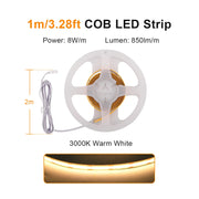 Dimmable COB Cabinet Sensor Strip