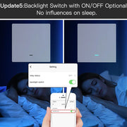 MOES No-Neutral Smart Light Switch