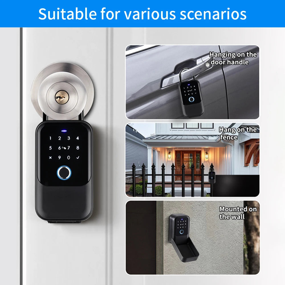 Tuya Fingerprint Security Key Box
