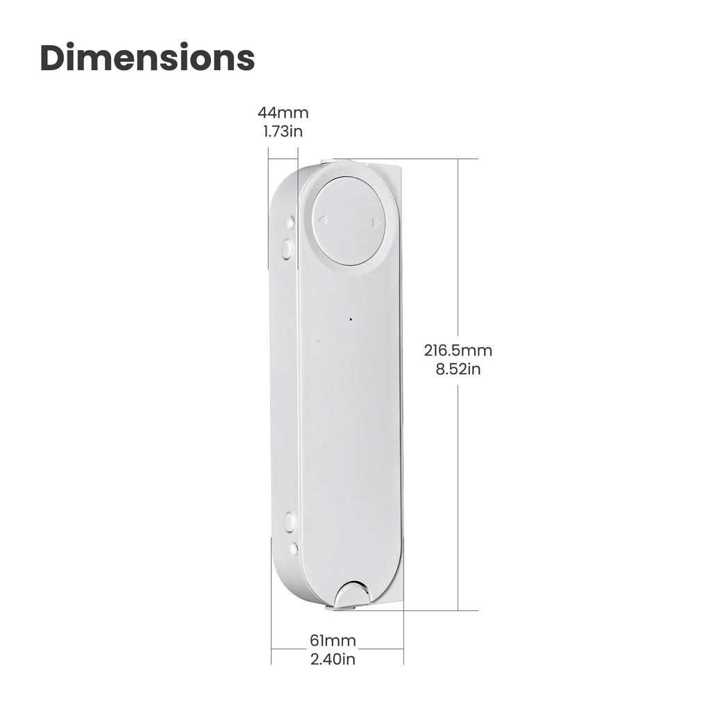 MOES Tuya ZigBee Smart Sliding Window Pusher Automatic Opener Closer Solar Charging App Remote Control Support Alexa Google Home
