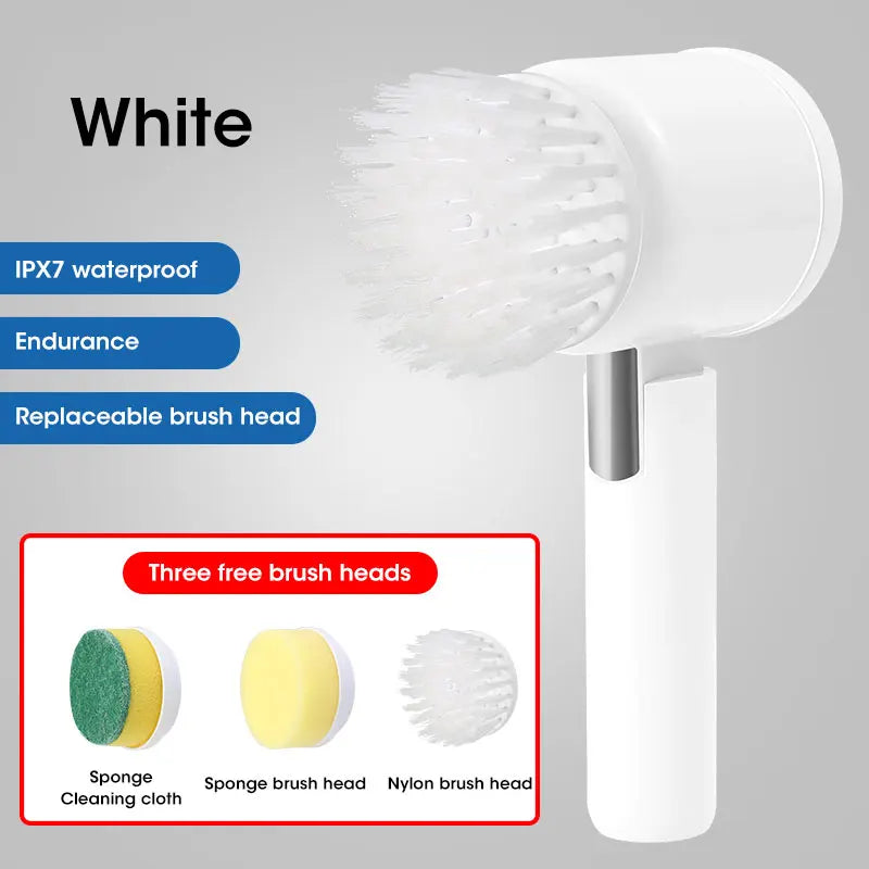 Cordless Five-Head Rotary Scrubber