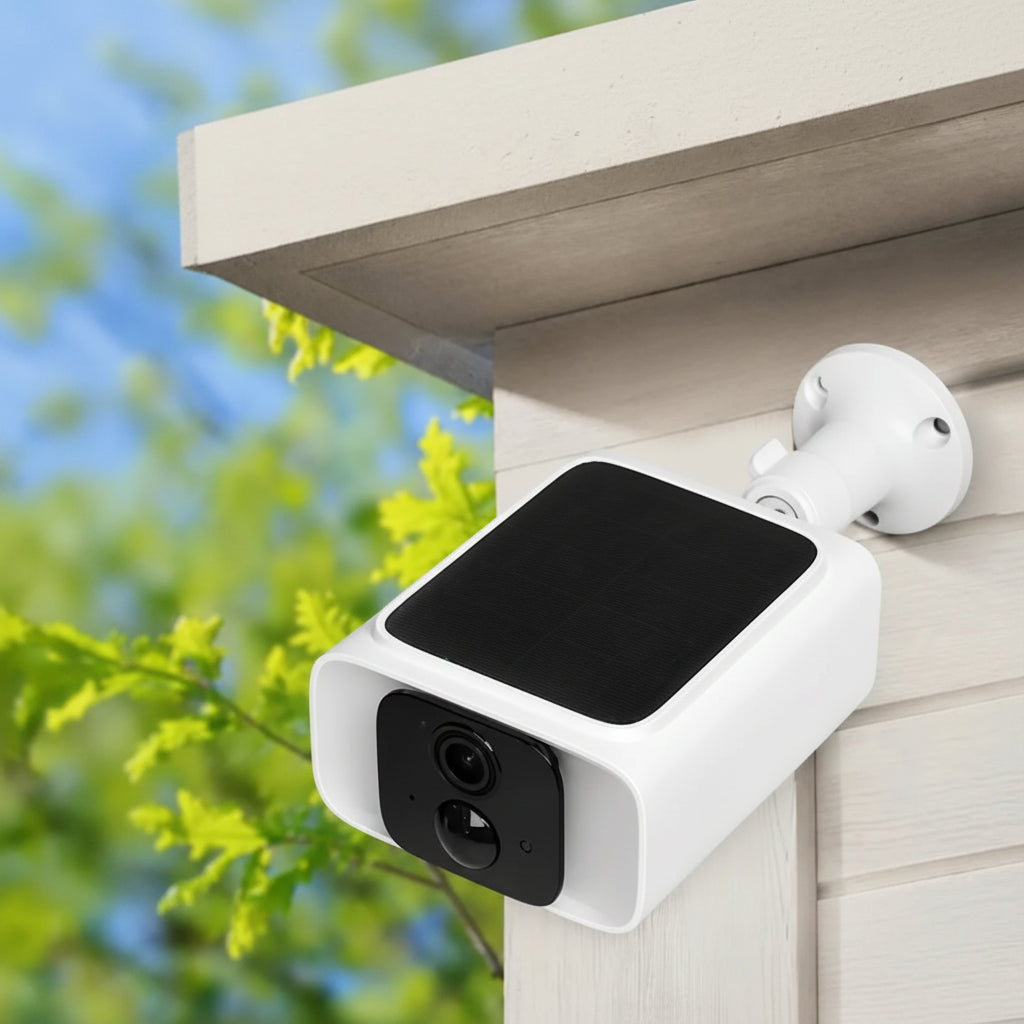5MP Tuya Smartlife Outdoor Solar Battery Camera Wireless WIFI PIR Motion Detection Light Color Night Vision Two-Way Audio Camera