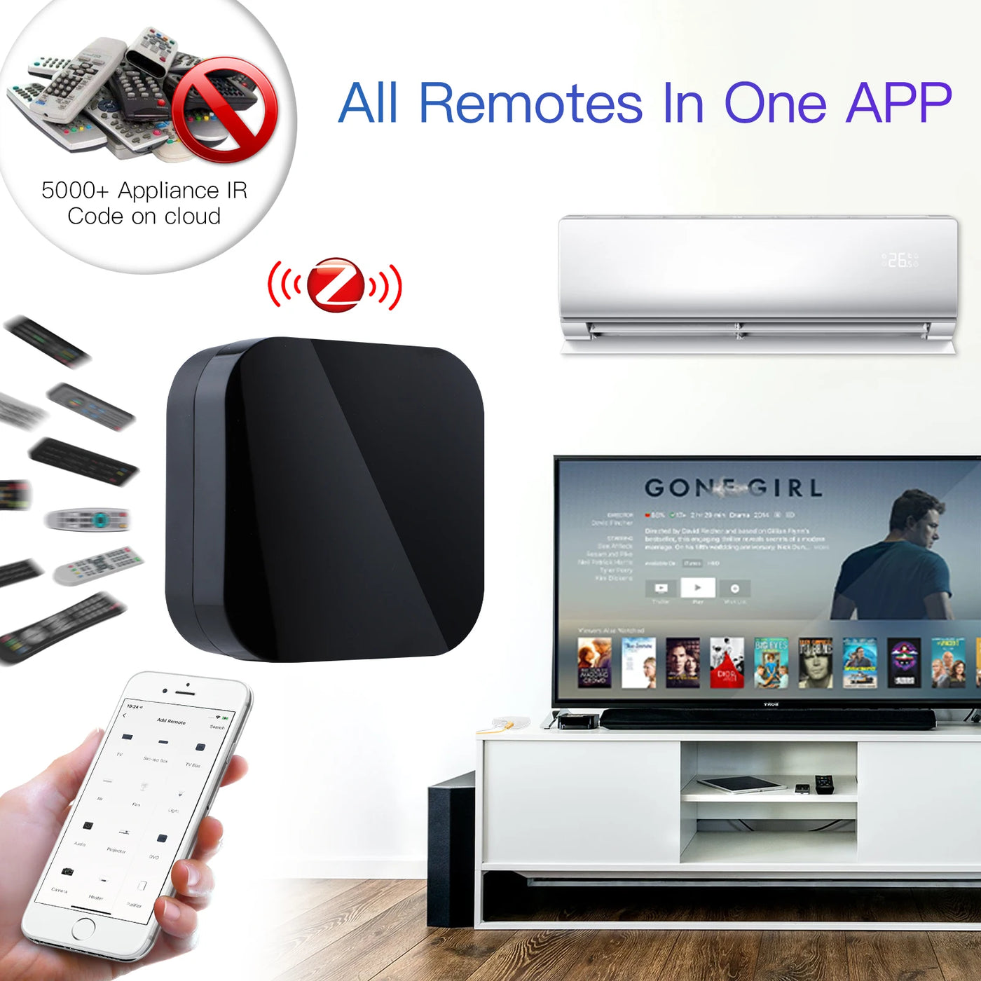 MOES ZigBee Universal IR Remote