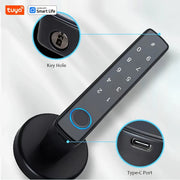 Tuya Biometric Door Handle Lock
