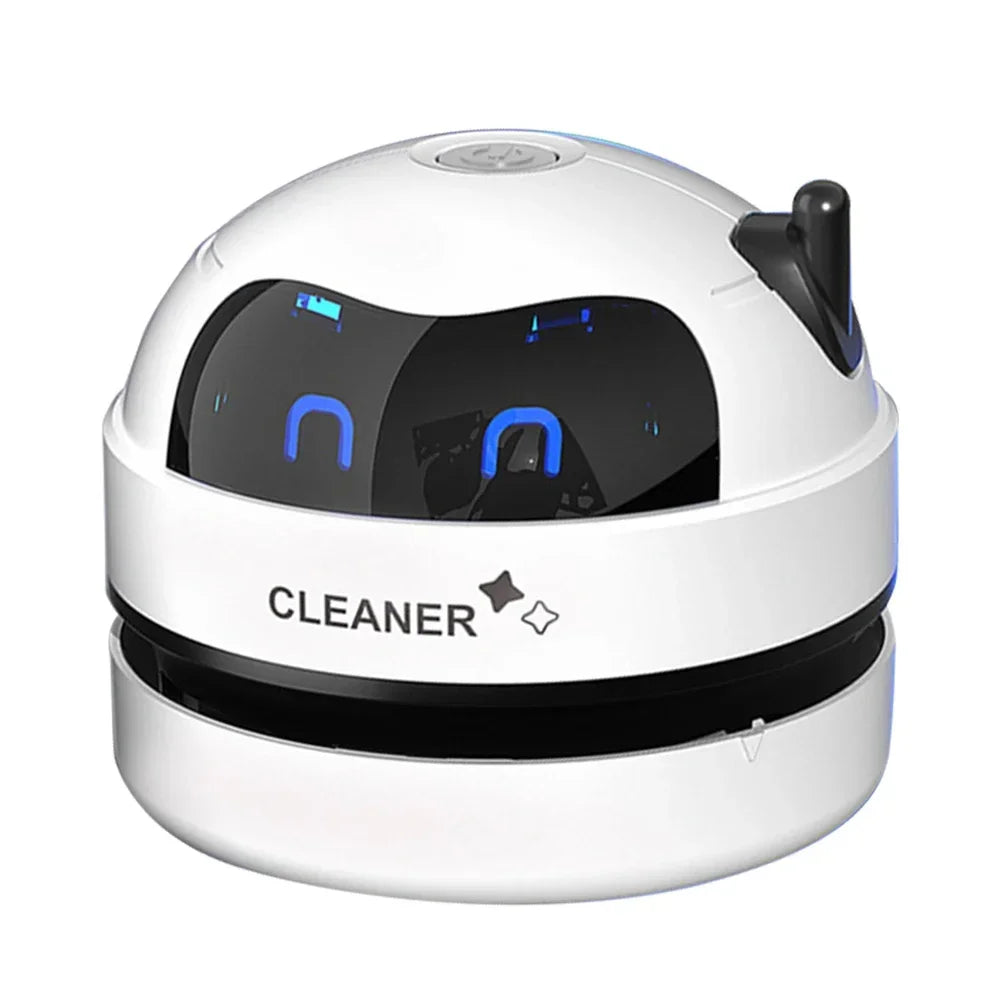 Mini Desk Dust Vacuum Cleaner Portable Vacuum Cleaner DetachableNozzle Wireless Table Dust Removal Cleaning Brush Cleaning Tools