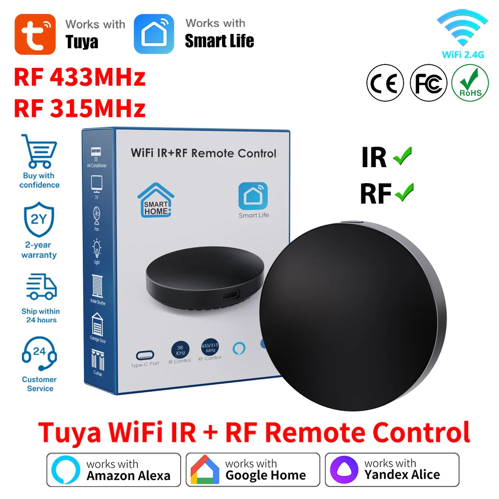 WiFi IR RF Controller