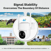 MOES 4MP Solar Security Camera