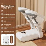 Foldable UV Electric Shoe Dryer