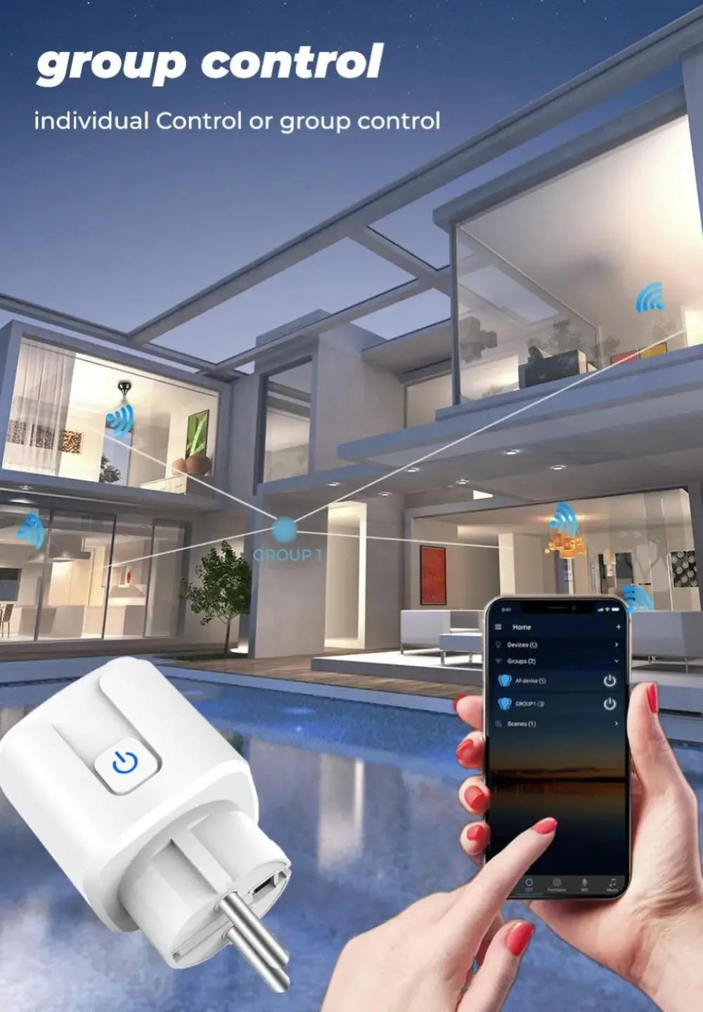 tuya Smart Plug Zigbee EU 16A/20A Smart Socket With Power Monitor Timing Voice Control Works Whit Alexa Google Home Alice