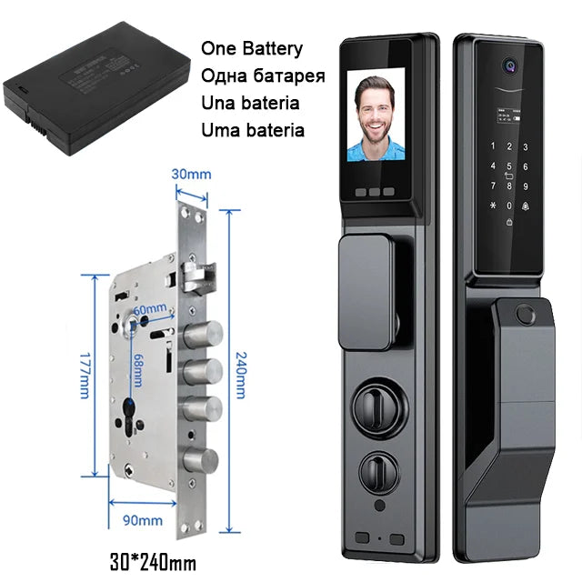 Tuya Camera Biometric Door Lock