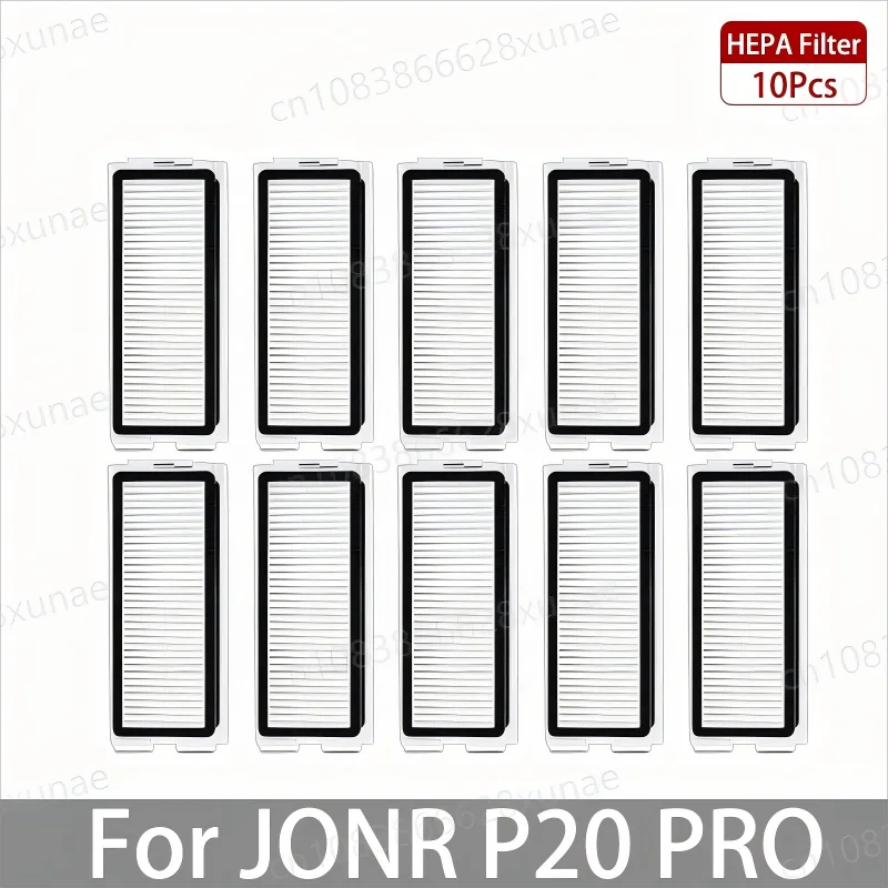 For JONR P20 PRO / T5 Pro Robot Vacuum Cleaner Accessories Main Side Brush Hepa Filter Mop Cloth Dust Bag Replacement