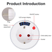 WiFi LCD Countdown Timer Socket