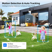 5MP PTZ Bulb Security Camera