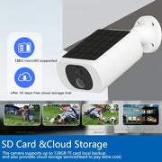 Solar WiFi Outdoor Security Camera