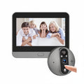 3MP Smart Life Tuya 1080P WiFi Door Bell Eye Peephole Camera 5000mAh Battery PIR Motion Detector IR Alexa Google Digital Viewer