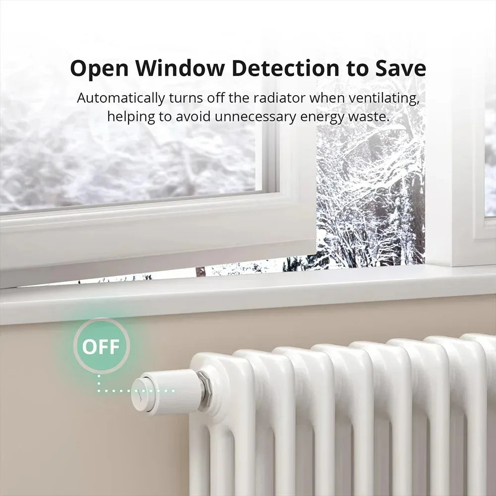 SONOFF TRVZB Zigbee Thermostatic Radiator Valve Dongle E Bridge P Temperature Controller Smart Home Automation Via Alexa Google