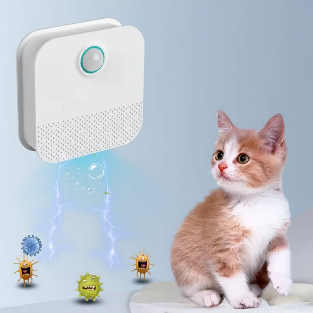HOMEFISH Smart Cat Odor Purifier For Cat Litter Box Deodorizer Pet Toilet Air Purifier Dog Cat Litter Deodorant