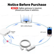 Zigbee Smart Water Leak Sensor