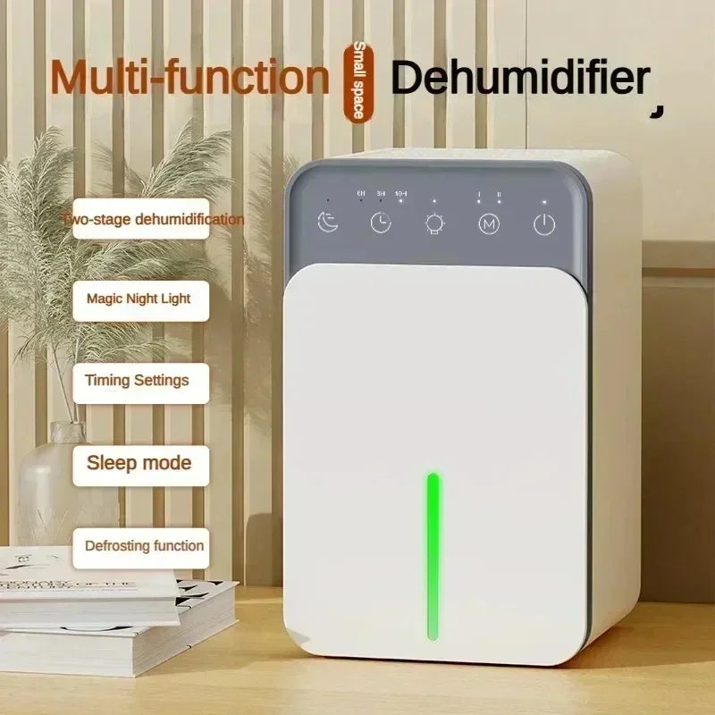 Intelligent Portable Dehumidifier Moisture Absorption Deodorization Mold Removal Device For Bedroom Office Damp Control