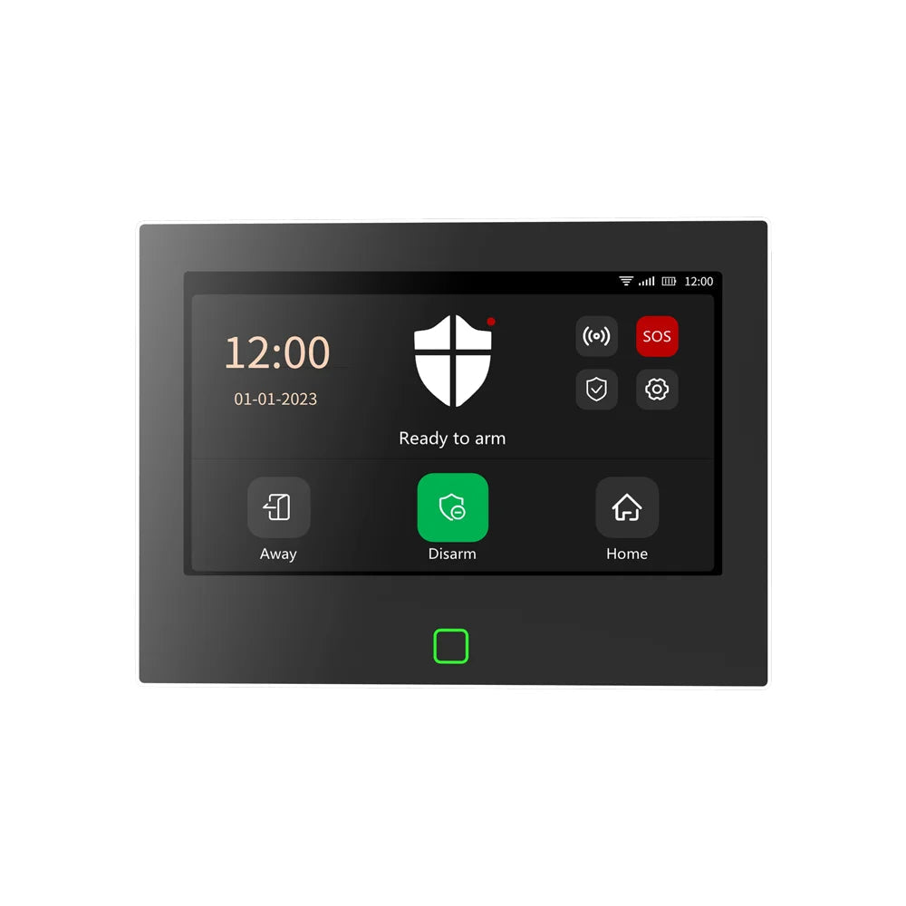 Staniot 7 inch Home Alarm System Wireless WiFi 4G Tuya Smart Security Protection Kit Built-in 115dB Louder Siren 5000mAh Battery