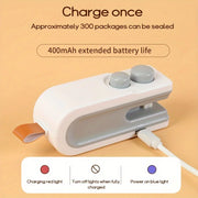 Rechargeable Mini Bag Sealer