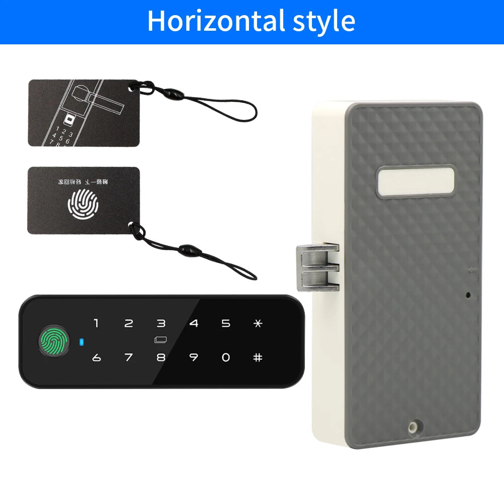 Support Tuya App Invisible Electronic Cabinet Lock Keyless Hidden Door Lock for Furniture Cabinet Drawer Castle Security System