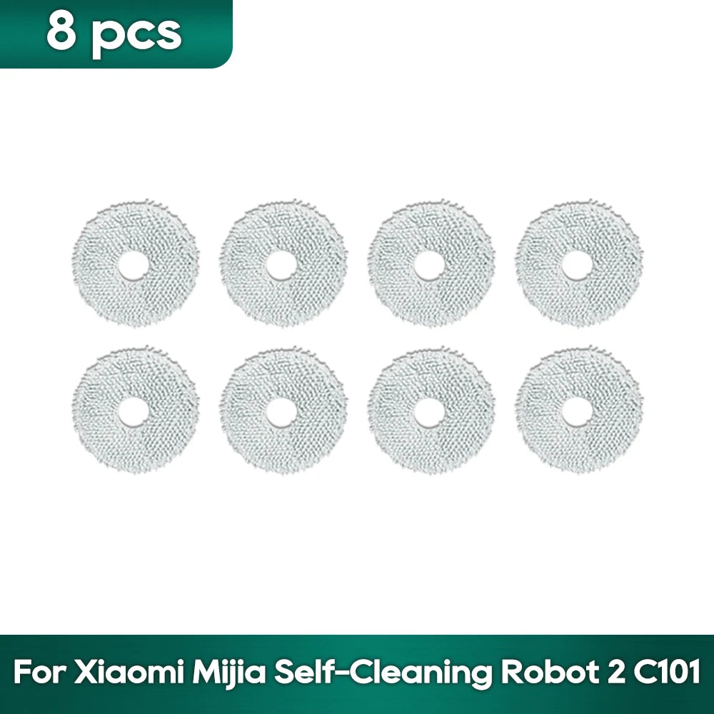 Fit For Xiaomi Mijia Self-Cleaning Robot 2/ C101 Xiaomi X20 replacement sweeper Mop Hepa Filter Side Brush Accessories