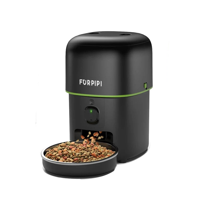 1080P HD Camera Automatic Cat Feeder with 5GWiFi Tuya Pet Cat Smart Food Kibble Dispenser Auto Feeder For Cats Dog Accessories