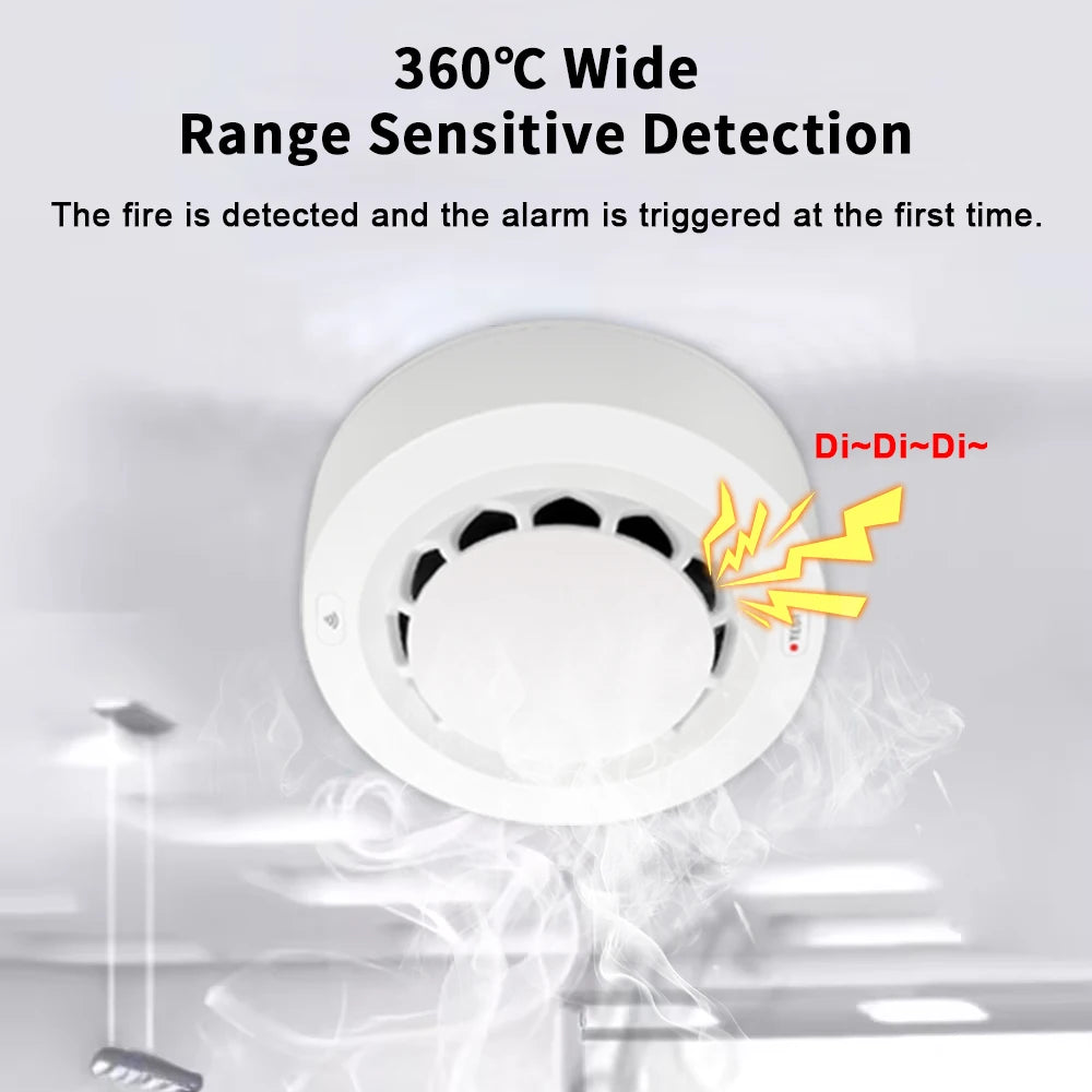 Tuya Smart Smoke Alarm Detector