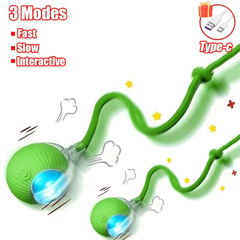 Rechargeable Rolling Cat Ball