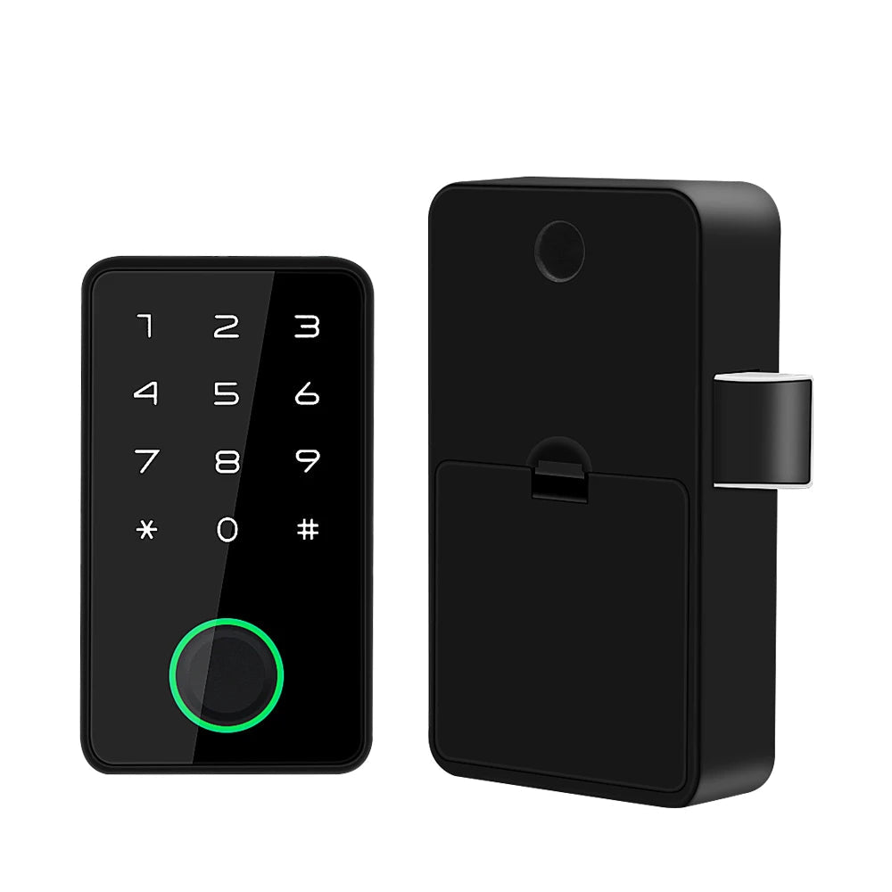 Support Tuya App Invisible Electronic Cabinet Lock Keyless Hidden Door Lock for Furniture Cabinet Drawer Castle Security System