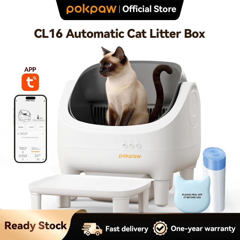 Smart Automatic Cat Litter Box