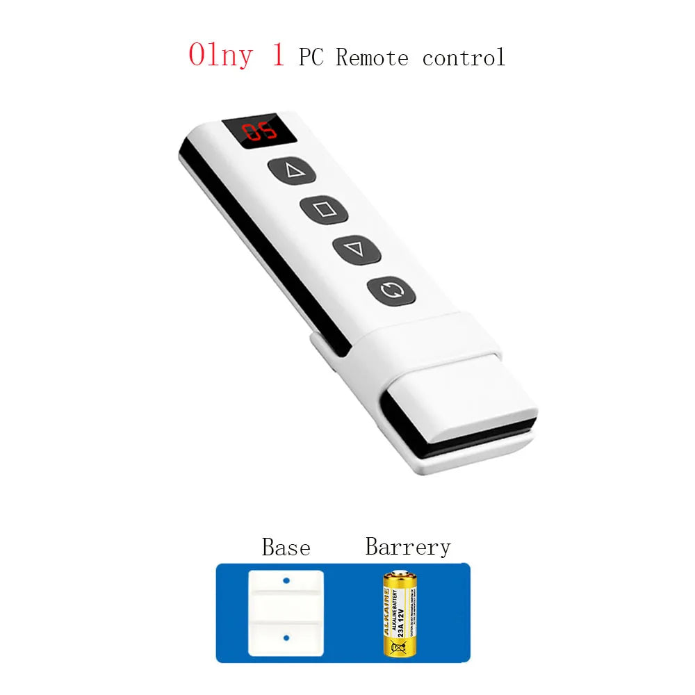 WiFi Tuya Smart Life 433Mhz Blind Curtain Switch with RF 5 Channels Remote for Electric Roller Shutter Google Home Alexa