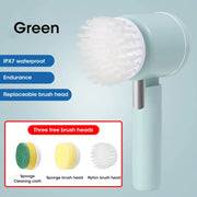 Cordless Five-Head Rotary Scrubber