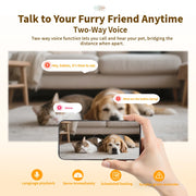 Elevated Camera Pet Feeder