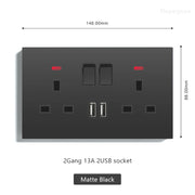 UK 20W USB-C Wall Socket