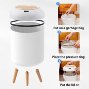 Motion Sensor Smart Trash Can