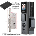 Outdoor Waterproof Lock Wifi Tuya APP Remote Voice Intercom Electronic Door Lock Face Fingerprint Smart Door Lock With Camera