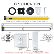 Zigbee Tubular Blind Motor