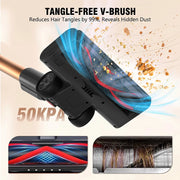 50KPa Cordless Stick Vacuum Cleaner