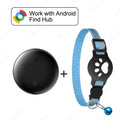 Cat Smart GPS Trackers Collar Anti-Lost Kitten Waterproof Tracker Adjustable Safety Buckle Reflective GPS Collar For Android